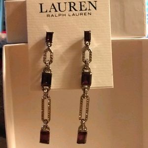 Lauren Ralph Lauren pavé drop earrings